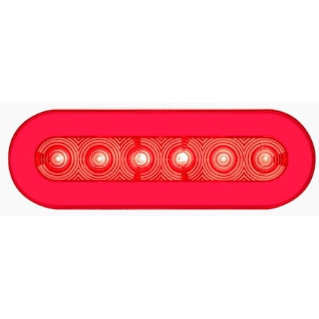 Optronics Red Stop/Turn/Tail Light, Weathertight Connection STL111RMB